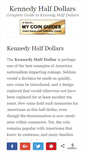 Mobile Screenshot of kennedyhalfdollars.net